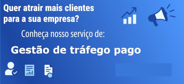 Serviço de gestão de tráfego pago